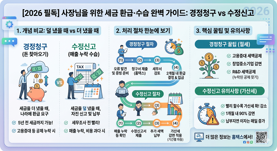 수정신고 경정청구