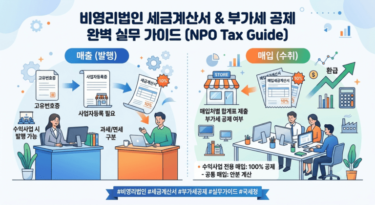 비영리법인 세금계산서