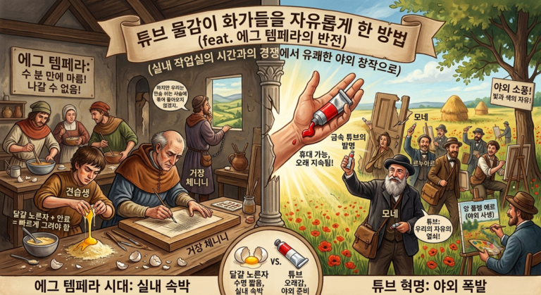 튜브 물감